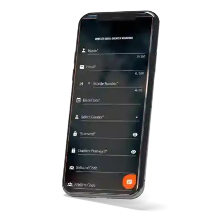 a45 screen mobile app